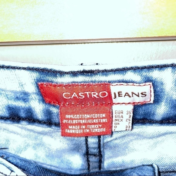 Castro jean stone wash Jeggings - Picture 2 of 4